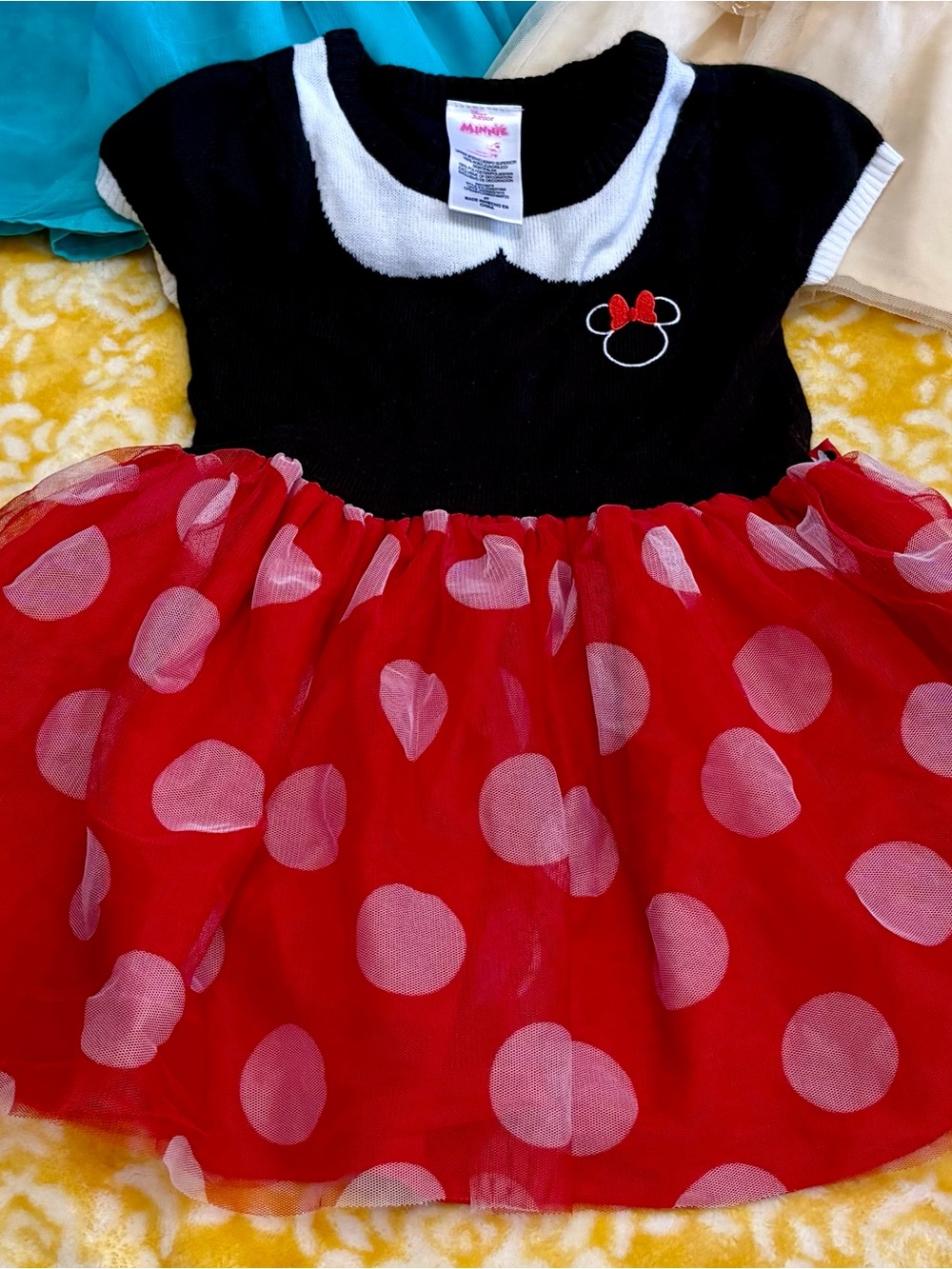 3 Disney Cosplay Sweater Dresses (Ariel, Snow White, Minnie) - Picture 4 of 4